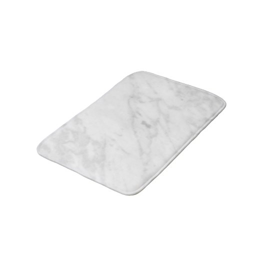 Tapis De Bain Marbre blanc (Angle)