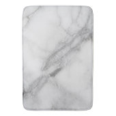 Tapis De Bain Marbre Blanc (devant Vertical)