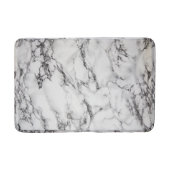 Tapis De Bain marbre blanc et noir (Devant)