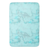 Tapis De Bain Marbre Bleu (devant Vertical)