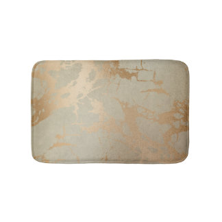 Tapis De Bain Marbre élégant d'or