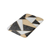 Tapis De Bain Marbre géométrique cool (Angle)