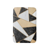 Tapis De Bain Marbre géométrique cool (Devant (Vertical))