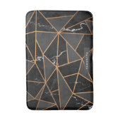 Tapis De Bain Marbre Golden Mosaic (Devant (Vertical))