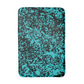 Tapis De Bain Marbre Granit Texture Bleu (Devant (Vertical))