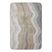 Tapis De Bain marbre gris brun scandinave minimaliste (devant Vertical)