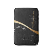 Tapis De Bain Marbre noir (Devant (Vertical))