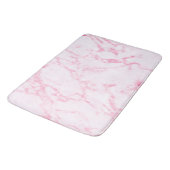 Tapis De Bain Marbre rose (Angle)