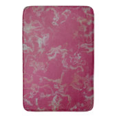 Tapis De Bain Marbre rose abstrait (devant Vertical)