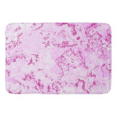 Tapis De Bain Marbre rose abstrait (Devant)