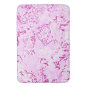 Tapis De Bain Marbre rose abstrait (devant Vertical)
