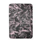 Tapis De Bain Marbre rose et noir (Devant (Vertical))