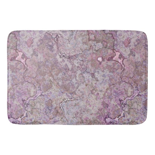 Tapis De Bain Marbre rose et pourpre (Devant)