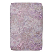 Tapis De Bain Marbre rose et pourpre (devant Vertical)