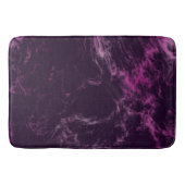 Tapis De Bain marbre rose et violet abstrait (Devant)