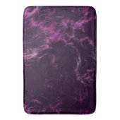 Tapis De Bain marbre rose et violet abstrait (devant Vertical)