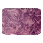 Tapis De Bain marbre rose et violet abstrait (Devant)