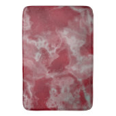 Tapis De Bain Marbre rouge abstrait (devant Vertical)