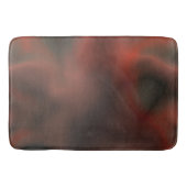 Tapis De Bain Marbre rouge et gris abstrait (Devant)