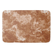 Tapis De Bain Marbre rouille abstrait (Devant)