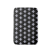 TAPIS DE BAIN MARBRE ROYAL1 NOIR ET MARBRE BLANC (R) (Devant (Vertical))