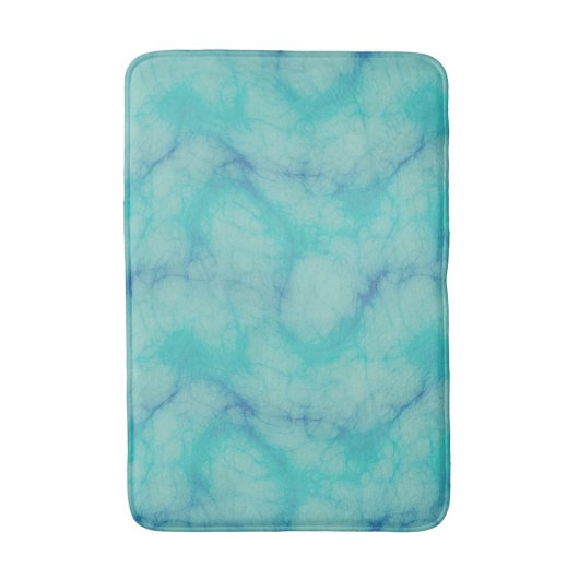 Tapis De Bain Marbre turquoise (Devant (Vertical))