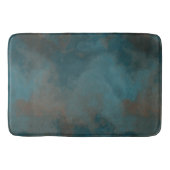 Tapis De Bain Marbre turquoise et bracelet abstrait (Devant)