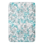 Tapis De Bain Marbre turquoise et gris (devant Vertical)