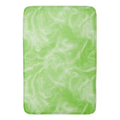 Tapis De Bain marbre vert et blanc abstrait (devant Vertical)