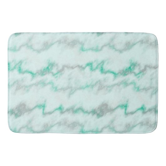 Tapis De Bain Marbre vert et gris (Devant)