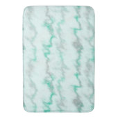 Tapis De Bain Marbre vert et gris (devant Vertical)