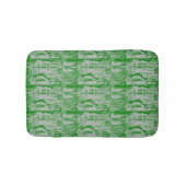 Tapis De Bain Marbre vert foncé et gris (Devant)