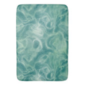 Tapis De Bain Marbre vert turquoise Abstrait (devant Vertical)