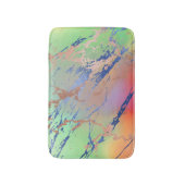 Tapis De Bain Marbre vif | Aquarelle couleur gras pastel (Devant (Vertical))
