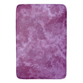 Tapis De Bain marbre violet et rose abstrait (devant Vertical)