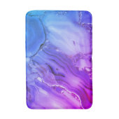 Tapis De Bain Marbre violet exotique (Devant (Vertical))