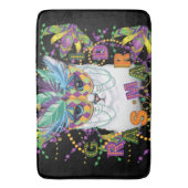 Tapis De Bain Mardi Gras Chat, Funny Mardi Gras (devant Vertical)