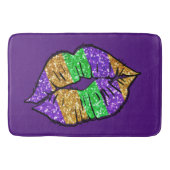 Tapis De Bain Mardi Gras Kiss Bath Mat (Devant)