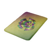 Tapis De Bain Mardi Gras Masque Mat (Angle)