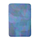 Tapis De Bain Marées d'azur - Géométrie Abstraite océanique (Devant (Vertical))