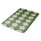 Tapis De Bain Marguerite blanche (Angle)