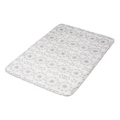 Tapis De Bain Marguerites délicates (Angle)