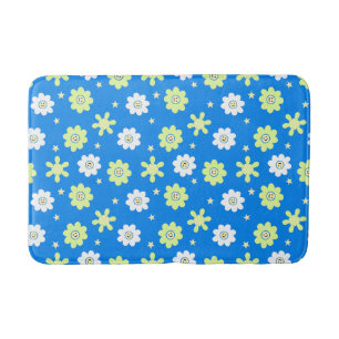 Tapis De Bain Marguerites et étoiles