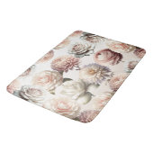 Tapis De Bain Mariage floral rose rose pâle (Angle)