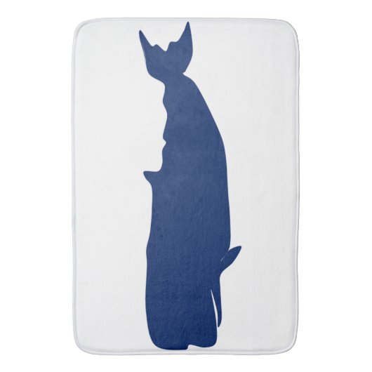 Tapis De Bain Marine de baleine (devant Vertical)