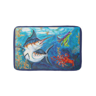 Tapis De Bain Marlin bleu