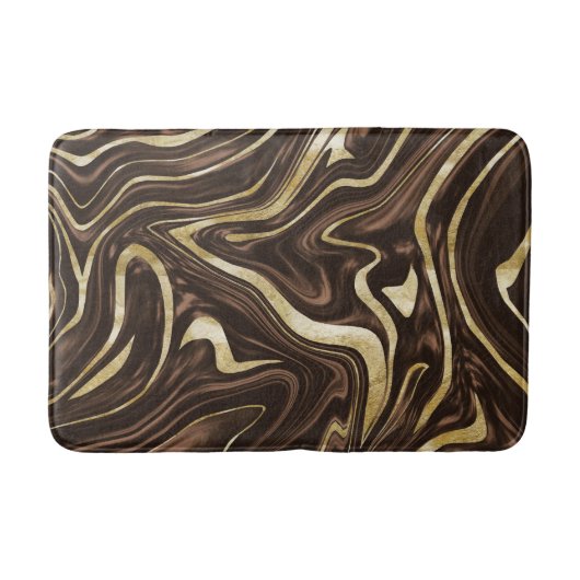 Tapis De Bain Marque Brown en or #1 (Devant)