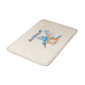 Tapis de bain Martin-pêcheur (Angle)