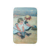 Tapis De Bain Mary Cassatt - Enfants jouant sur la plage (Devant (Vertical))