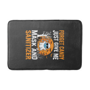 Tapis De Bain Masque et désinfectant Halloween Ghost Design_1